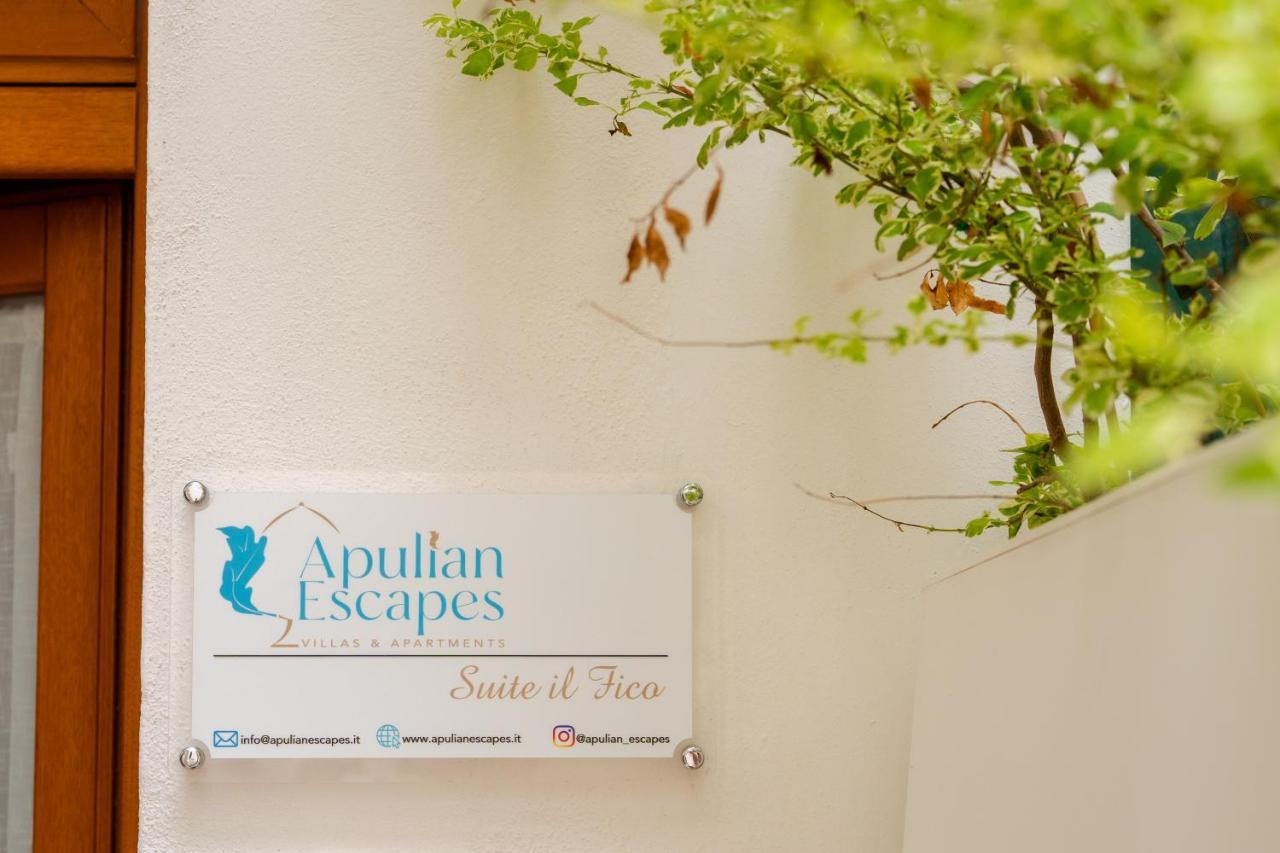 Apulian Escapes - Suite Il Fico Полиньяно-а-Маре Экстерьер фото